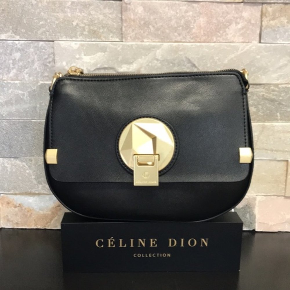 Celine Dion Octave Leather Crossbody Bag - Picture 8 of 14